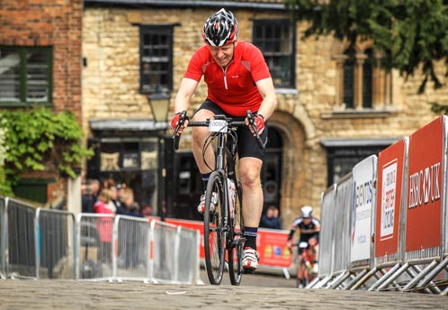 Pete at the Lincoln GP, 2017